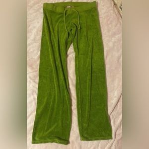 Juicy Couture terrycloth track pants